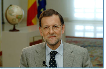 Mariano Rajoy Brey, presidente del Gobierno de España