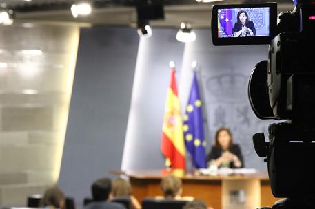 31/05/2013. Consejo de Ministros: Soraya Sáenz de Santamaría. La vicepresidenta, ministra de la Presidencia y portavoz, Soraya Sáenz de Sant...