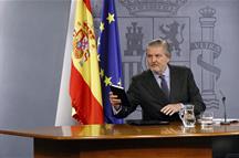 El ministro de Educación, Cultura y Deporte y portavoz del Gobierno, Íñigo Méndez de Vigo (Foto: Pool Moncloa)