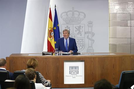 1/09/2017. Consejo de Ministros: Méndez de Vigo. El ministro de Educación, Cultura y Deporte y portavoz del Gobierno, Íñigo Méndez de Vigo, ...