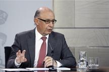El ministro de Hacienda y Función Pública, Cristóbal Montoro.