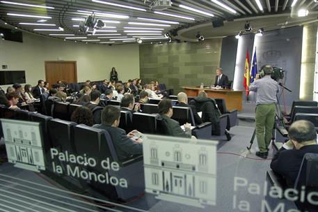 3/03/2017. Consejo de Ministros: Méndez de Vigo. El ministro de Educación, Cultura y Deporte y portavoz del Gobierno, Íñigo Méndez de Vigo, ...