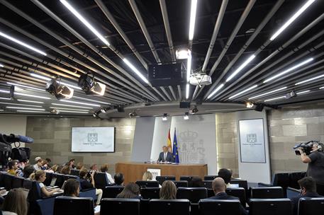 29/09/2017. Consejo de Ministros: Íñigo Méndez de Vigo. El ministro de Educación, Cultura y Deporte y portavoz del Gobierno, Íñigo Méndez de...