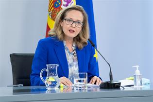La vicepresidenta tercera y ministra de Asuntos Económicos y Transformación Digital, Nadia Calviño