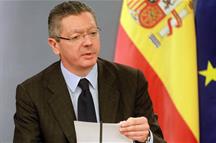 Consejo de Ministros: Ruiz Gallardón 