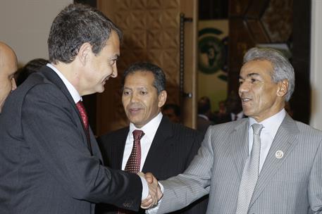 29/11/2010. El presidente del Gobierno asiste a la III Cumbre UE - África. El presidente del Gobierno, José Luis Rodríguez Zapatero, en un m...