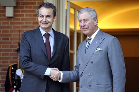31/03/2011. Encuentro entre el presidente del Gobierno y el príncipe de Gales. El presidente del Gobierno, José Luis Rodríguez Zapatero, jun...