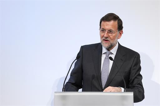 27/11/2012. Rajoy en la conferencia 