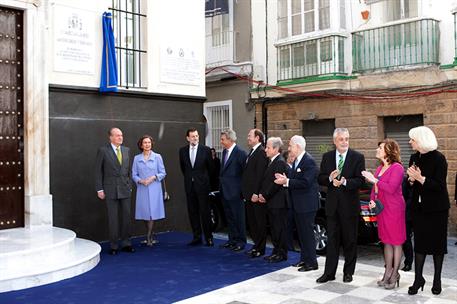 19/03/2012. El presidente asiste al bicentenario de la Constitución. El presidente del Gobierno, Mariano Rajoy, junto al resto de autoridade...
