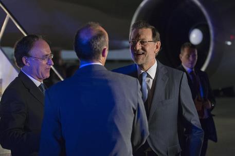 25/09/2013. Rajoy asiste a la Asamblea General de la ONU. El presidente del Gobierno, Mariano Rajoy a su llegada a Nueva York donde intervie...