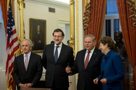 14/01/2014. Rajoy viaja a Estados Unidos en visita oficial. El presidente se ha reunido con miembros de los dos grandes partidos americanos ...