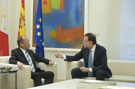 15/09/2014. Rajoy recibe al presidente de Filipinas. El presidente del Gobierno, Mariano Rajoy, se ha reunido con el presidente de la Repúbl...