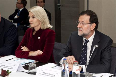 18/12/2014. Rajoy en la reunión sobre el Acuerdo de Comercio en Bruselas. El presidente del Gobierno, Mariano Rajoy, participa en una reunió...