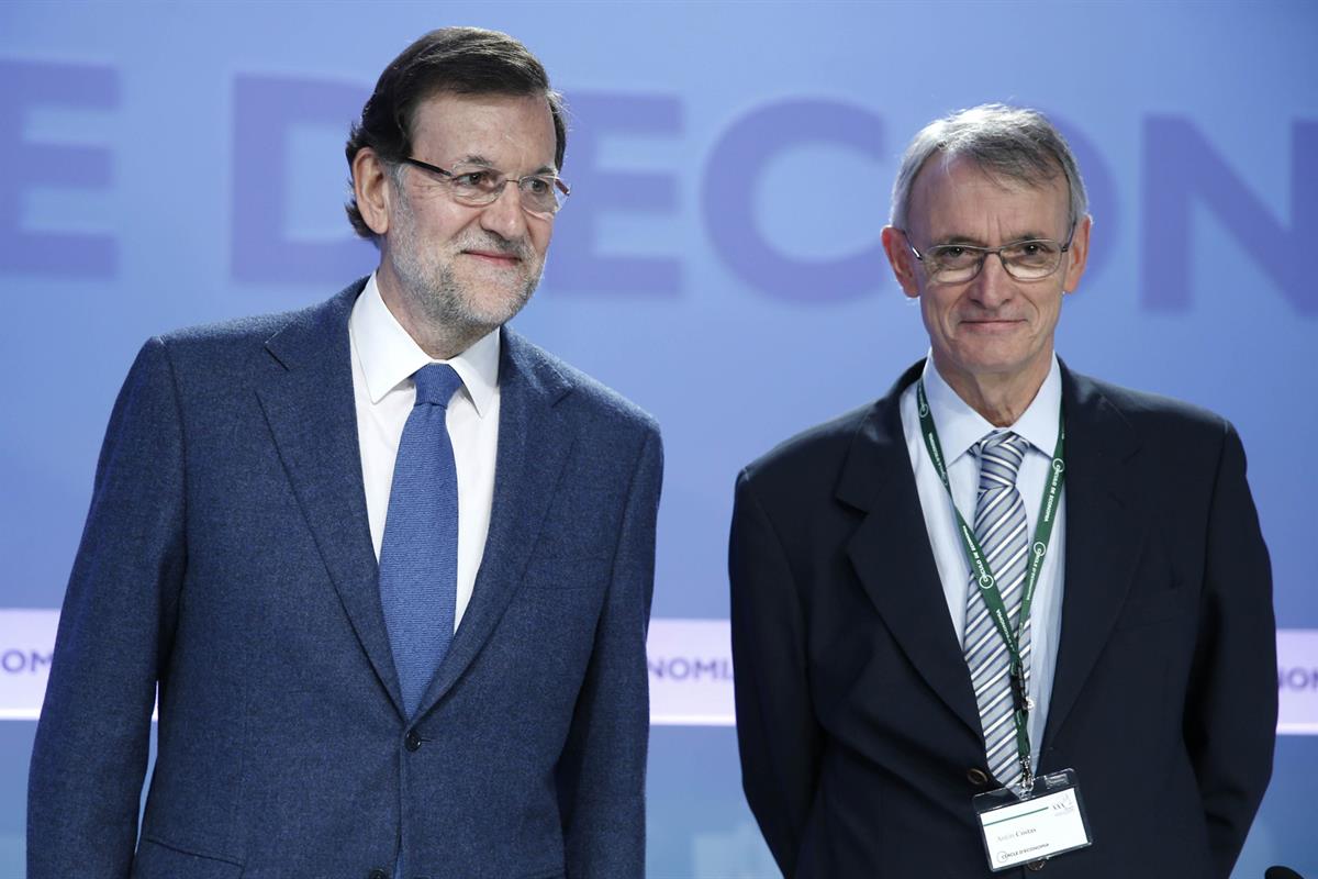 31/05/2014. Rajoy clausura la reunión del Círculo de Economía. El presidente del Gobierno, Mariano Rajoy, en la clausura en Sitges (Barcelon...