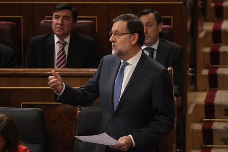 17/06/2015. Rajoy asiste a la sesión de control al Gobierno. El presidente del Gobierno, Mariano Rajoy, asiste a la sesión de control en el Congreso.