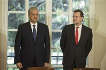 Mariano Rajoy y Abdelmalek Sellal (Foto: Pool Moncloa)