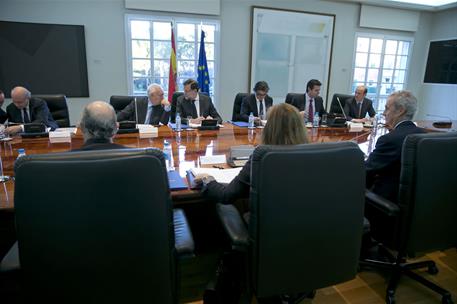 23/01/2015. Rajoy preside el Consejo de seguridad Nacional. El presidente del Gobierno, Mariano Rajoy, ha presidido la reunión del Consejo d...