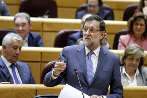 Mariano Rajoy, Upper House of Parliament