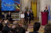 Mariano Rajoy interviene a los actos conmemorativos del 70º aniversario de la ONU (Foto: Pool Moncloa)