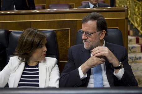19/07/2016. Rajoy asiste a la constitución del Congreso de la XII Legislatura. El presidente del Gobierno en funciones, Mariano Rajoy, conve...