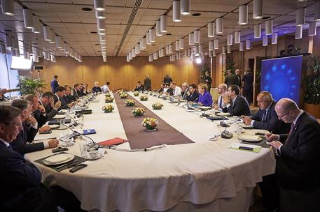 29/06/2016. Rajoy asiste al Consejo Europeo. Los jefes de Estado o de Gobierno de los Veintisiete han abordado en un desayuno de trabajo las...
