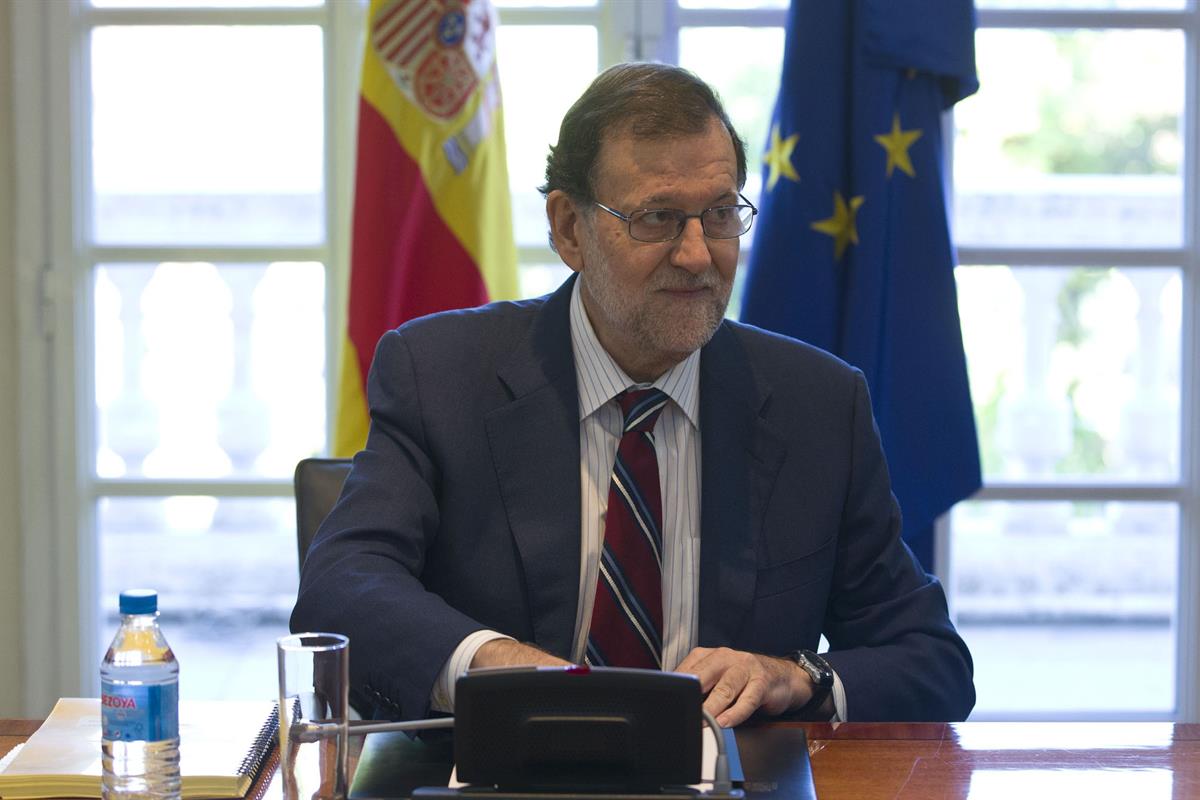 29/09/2016. Rajoy preside la Comisión de Asuntos Económicos. El presidente del Gobierno en funciones, Mariano Rajoy, preside la reunión de l...