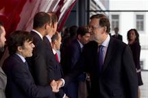 El presidente del Gobierno, Mariano Rajoy, a su llegada a los Premios CEPYME 2016 (Foto: Pool Moncloa)
