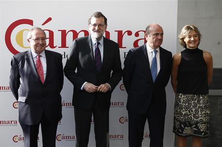 5/07/2017. Rajoy inaugura la Jornada "Crecimiento Empresarial y Competitividad". El presidente del Gobierno, Mariano Rajoy, posa junto al pr...