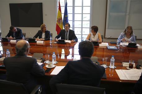 8/06/2017. Rajoy preside la Comisión Delegada para Asuntos Económicos. El presidente del Gobierno, Mariano Rajoy, preside la reunión de la C...