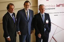 Mariano Rajoy, en la clausura de la Asamblea del Instituto de la Empresa Familiar (Foto: Pool Moncloa)