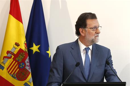 9/05/2017. Rajoy asiste a la Asamblea del Instituto de la Empresa Familiar. El presidente del Gobierno, Mariano Rajoy, durante su intervenci...
