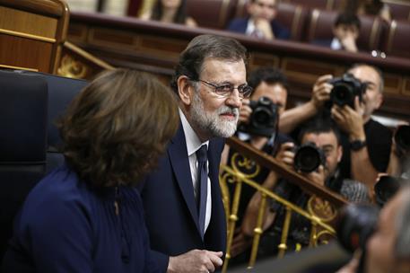 13/06/2017. Rajoy asiste en el Congreso al debate de la moción de censura