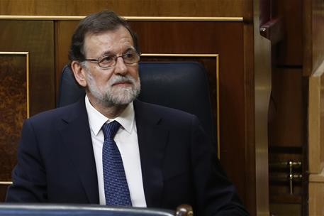 14/06/2017. Rajoy asiste en el Congreso al debate de la moción de censura. El presidente del Gobierno, Mariano Rajoy, asiste a la segunda jo...