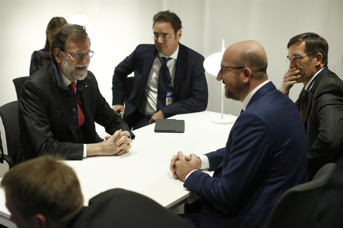 17/11/2017. Rajoy asiste a la Cumbre Social Europea de Gotemburgo. El presidente del Gobierno español, Mariano Rajoy, ha mantenido una reuni...