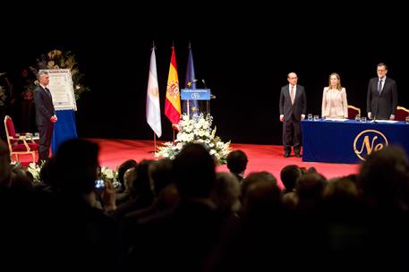 24/02/2017. Visita de Estado a España del Presidente de Argentina. El presidente del Gobierno, Mariano Rajoy, junto al presidente de Argenti...