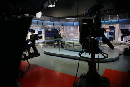 27/11/2017. Entrevista de Rajoy en Telecinco. El presidente del Gobierno, Mariano Rajoy, es entrevistado por el periodista Pedro Piqueras en...