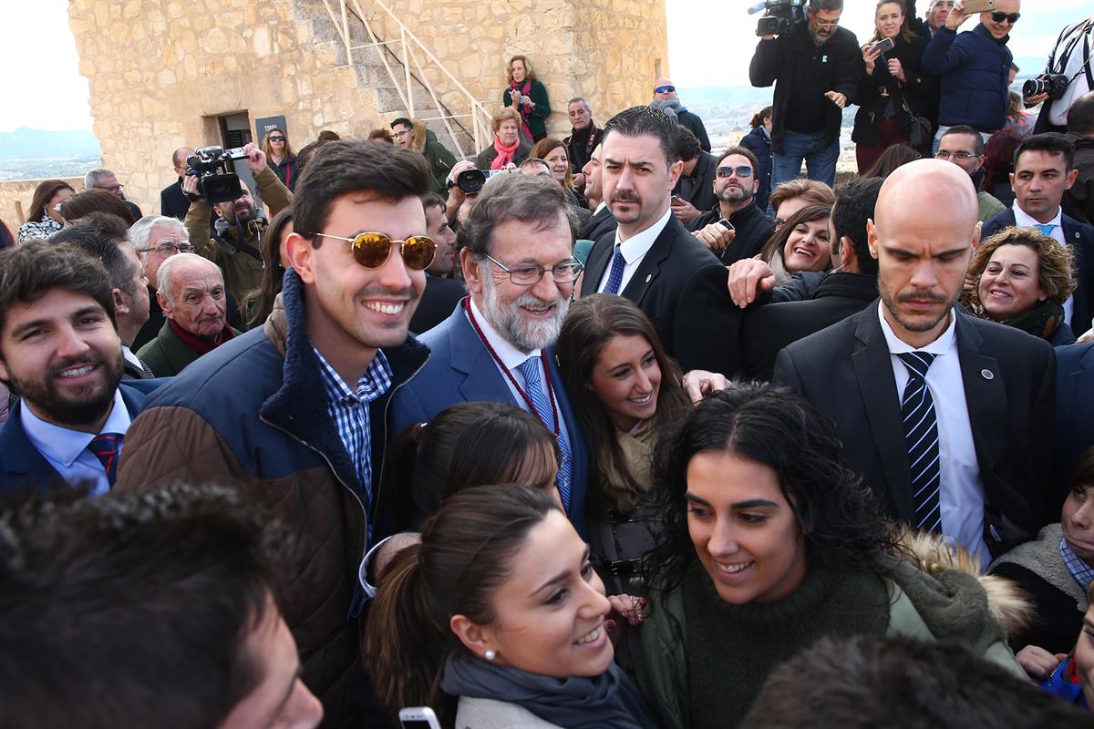 27/12/2017. Rajoy visita la Basílica de la Vera Cruz. El presidente del Gobierno, Mariano Rajoy, en el transcurso de su visita la Real Basíl...