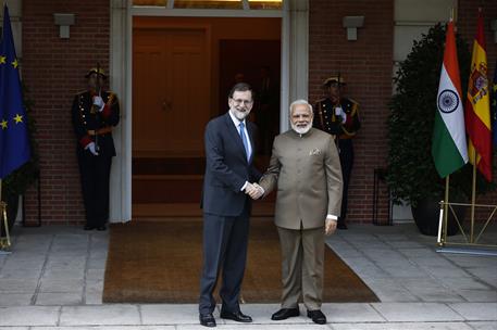 31/05/2017. Rajoy recibe al primer ministro de la India. El presidente del Gobierno, Mariano Rajoy, recibe en La Moncloa al primer ministro ...