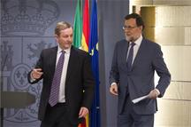 Mariano Rajoy y Enda Kenny