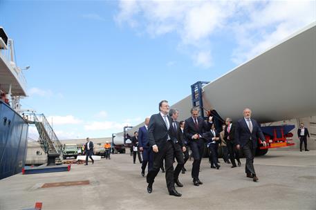 2/03/2018. Rajoy inaugura el puerto de Granadilla en Tenerife. El presidente del Gobierno, Mariano Rajoy, ha asistido al acto de inauguració...