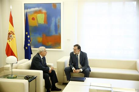 6/03/2018. Mariano Rajoy recibe a Juan José Imbroda en La Moncloa. El presidente del Gobierno, Mariano Rajoy, recibe al presidente de la Ciu...