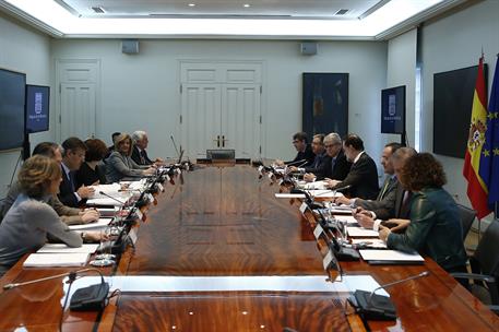 19/01/2018. Rajoy preside el Consejo de Política Exterior. El presidente del Gobierno, Mariano Rajoy, preside la reunión del Consejo de Polí...