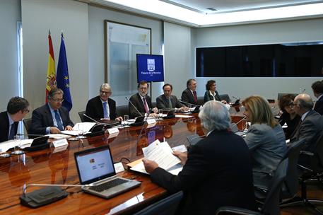 19/01/2018. Rajoy preside el Consejo de Política Exterior. El presidente del Gobierno, Mariano Rajoy, preside la reunión del Consejo de Polí...
