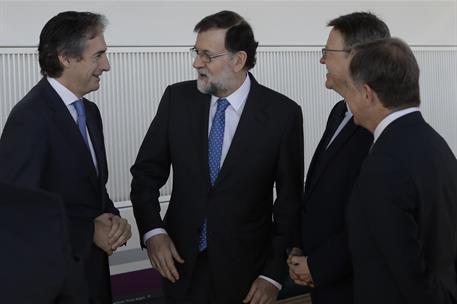 22/01/2018. Rajoy viaja a la Comunidad Autónoma Valenciana. El presidente del Gobierno, Mariano Rajoy; el ministro de Fomento, Iñigo de la S...