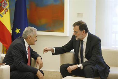 24/04/2018. VI Reunión de Alto Nivel Hispano-Turca. El presidente del Gobierno, Mariano Rajoy, y el primer ministro de Turquía, Binali Yildi...