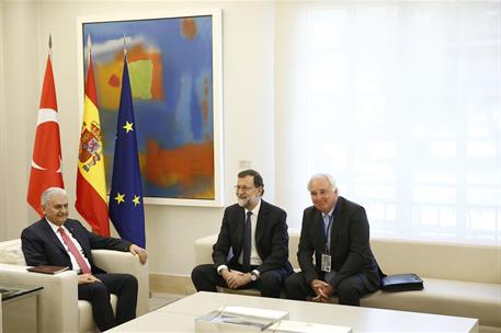 24/04/2018. VI Reunión de Alto Nivel Hispano-Turca. El presidente del Gobierno, Mariano Rajoy, y el primer ministro de Turquía, Binali Yildi...
