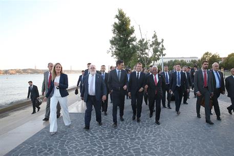 27/07/2018. II Cumbre para las Interconexiones Energéticas. El presidente del Gobierno de España, Pedro Sánchez, el presidente de la Repúbli...