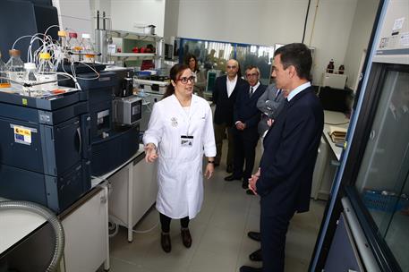 25/03/2019. Viaje del presidente del Gobierno a Cádiz. El presidente del Gobierno, Pedro Sánchez, durante su visita al Campus de Excelencia ...