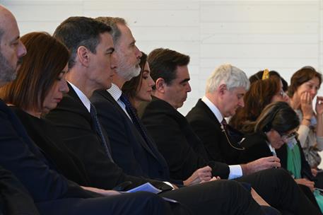 11/03/2024. Sánchez asiste al acto del Día Europeo en Recuerdo a las Víctimas del Terrorismo. El presidente del Gobierno, Pedro Sánchez, jun...