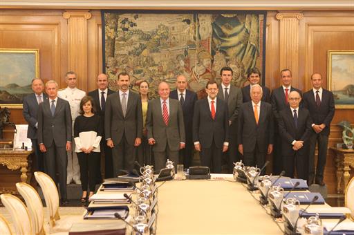 5/12/2013. Rajoy preside la reunión del Consejo de Seguridad Nacional